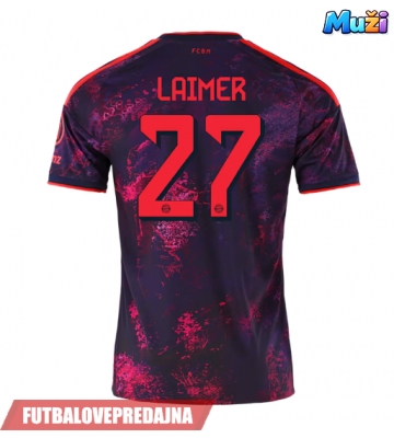 Lacne Muži Futbalové dres Bayern Munich Konrad Laimer #27 2026-27 Krátky Rukáv - Tretina